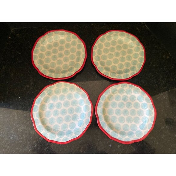 The Pioneer Woman Happiness Dessert, Salad Plates, 2812DCU, Qty. 4 - Picture 1 of 6